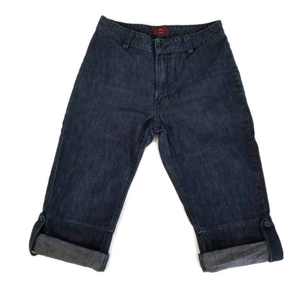 Old Navy Women's Cropped Jeans Size 4 Dark Wash
